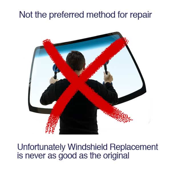 Orange County windshield crack chip repair